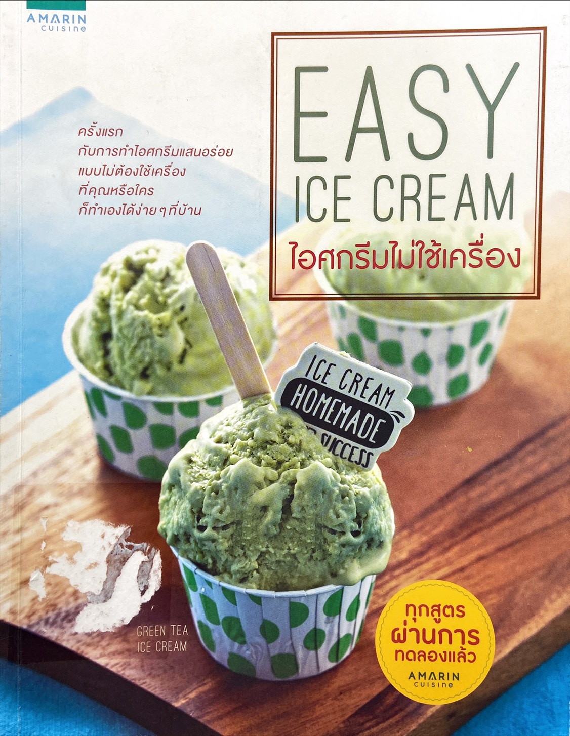 Easy Ice Cream ไอศกรีมไม่ใช้เครื่อง