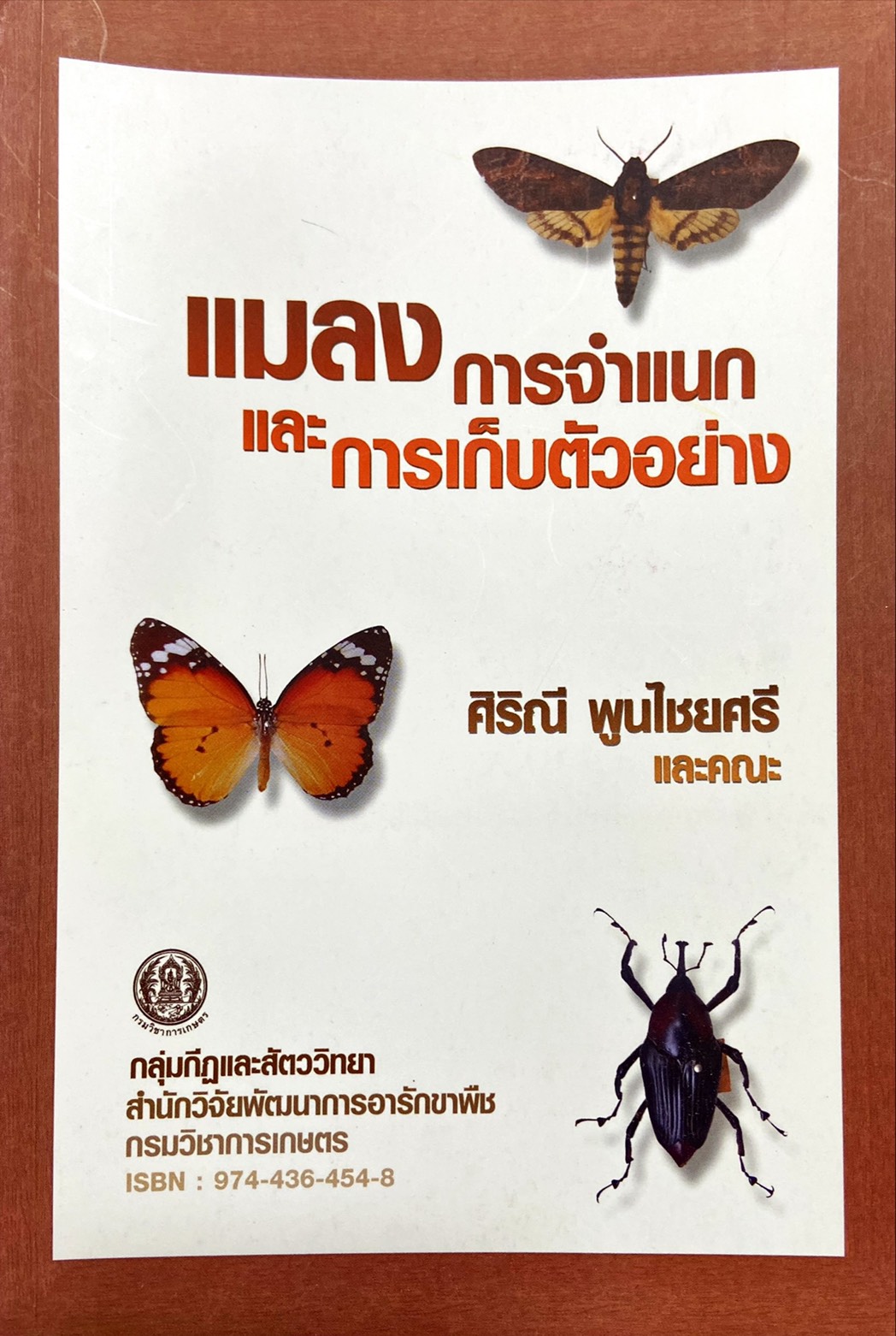 แมลงการจำแนก และการเก็บตัวอย่าง