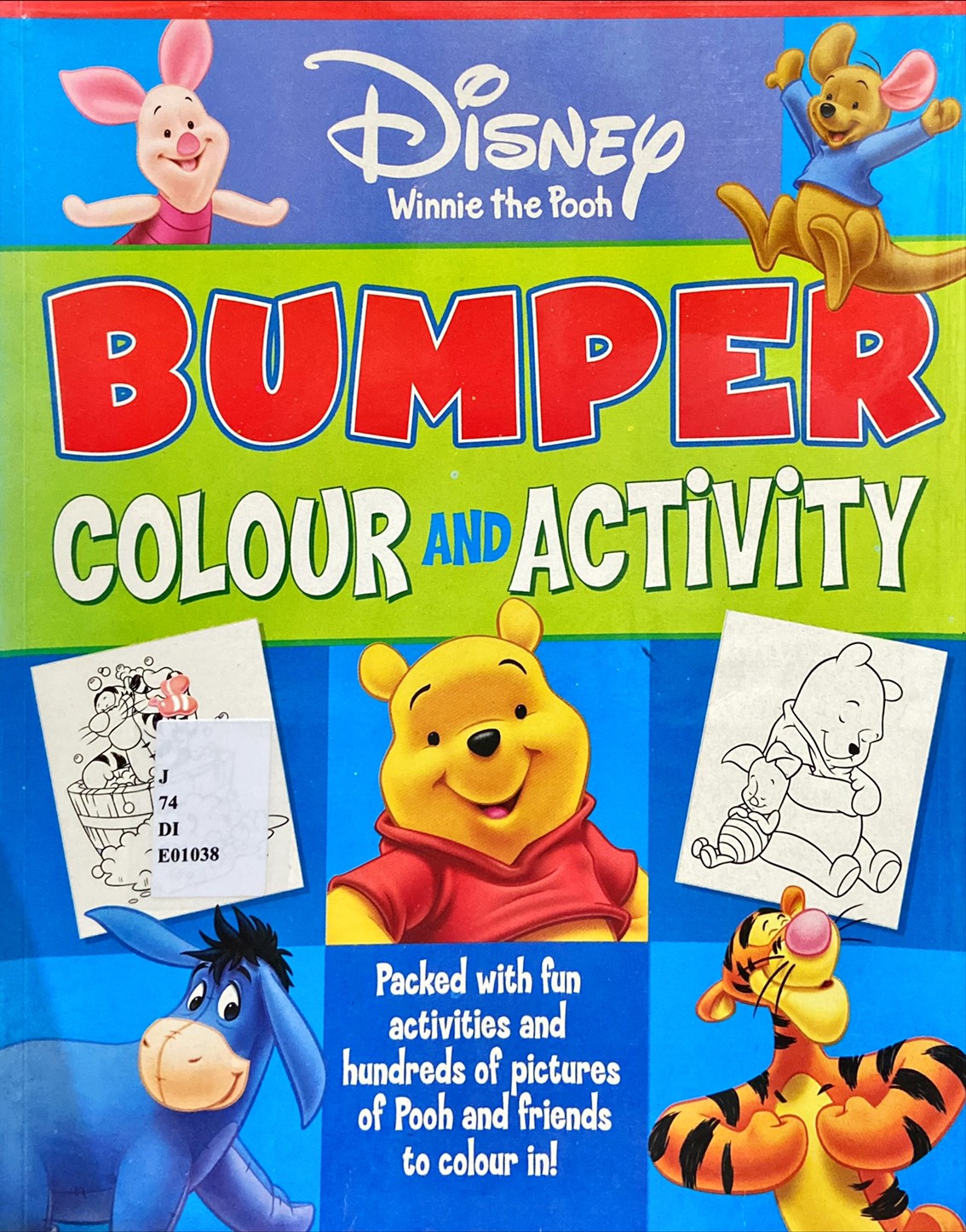 Disney Winnie the Pooh : Bumper Colour and Activity