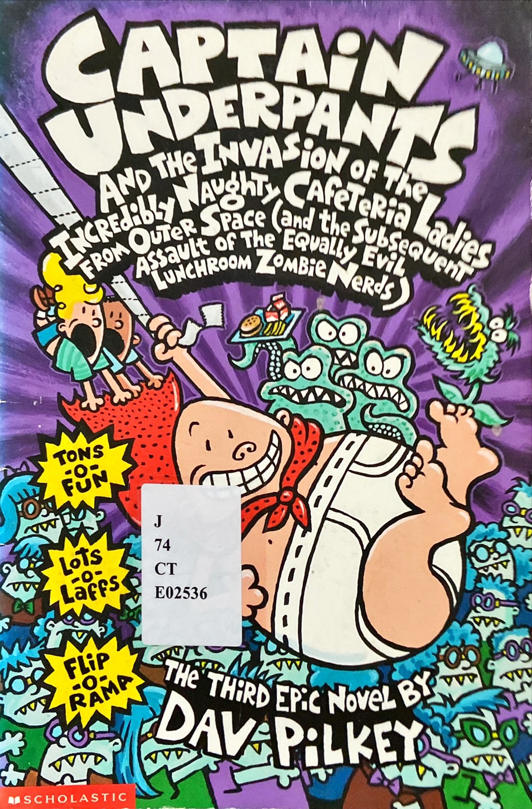 Captain Underpant and the Third Epic Novel