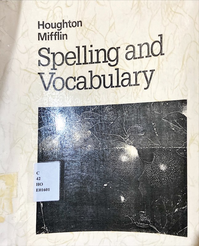 Spelling and vocabulary