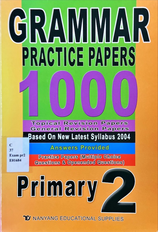 Grammar Pracrice Papers 1000 Primary 2