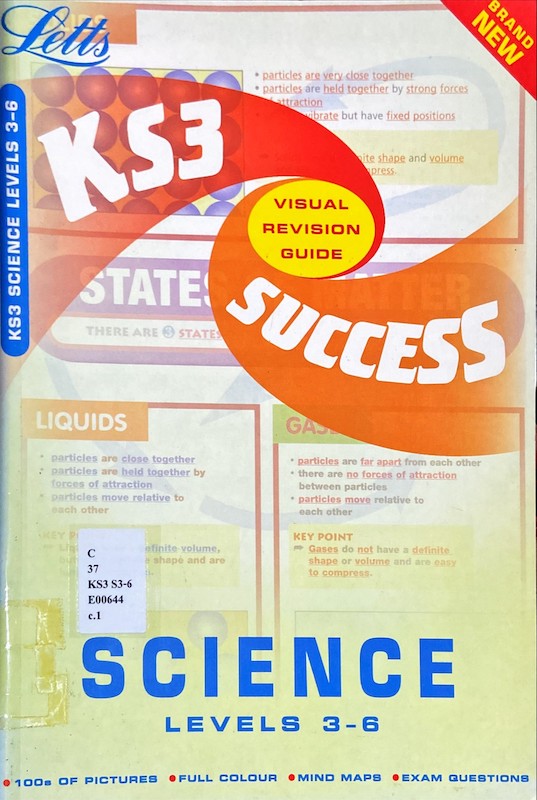 KS3 Success Science levels 3-6 : visual revision guide