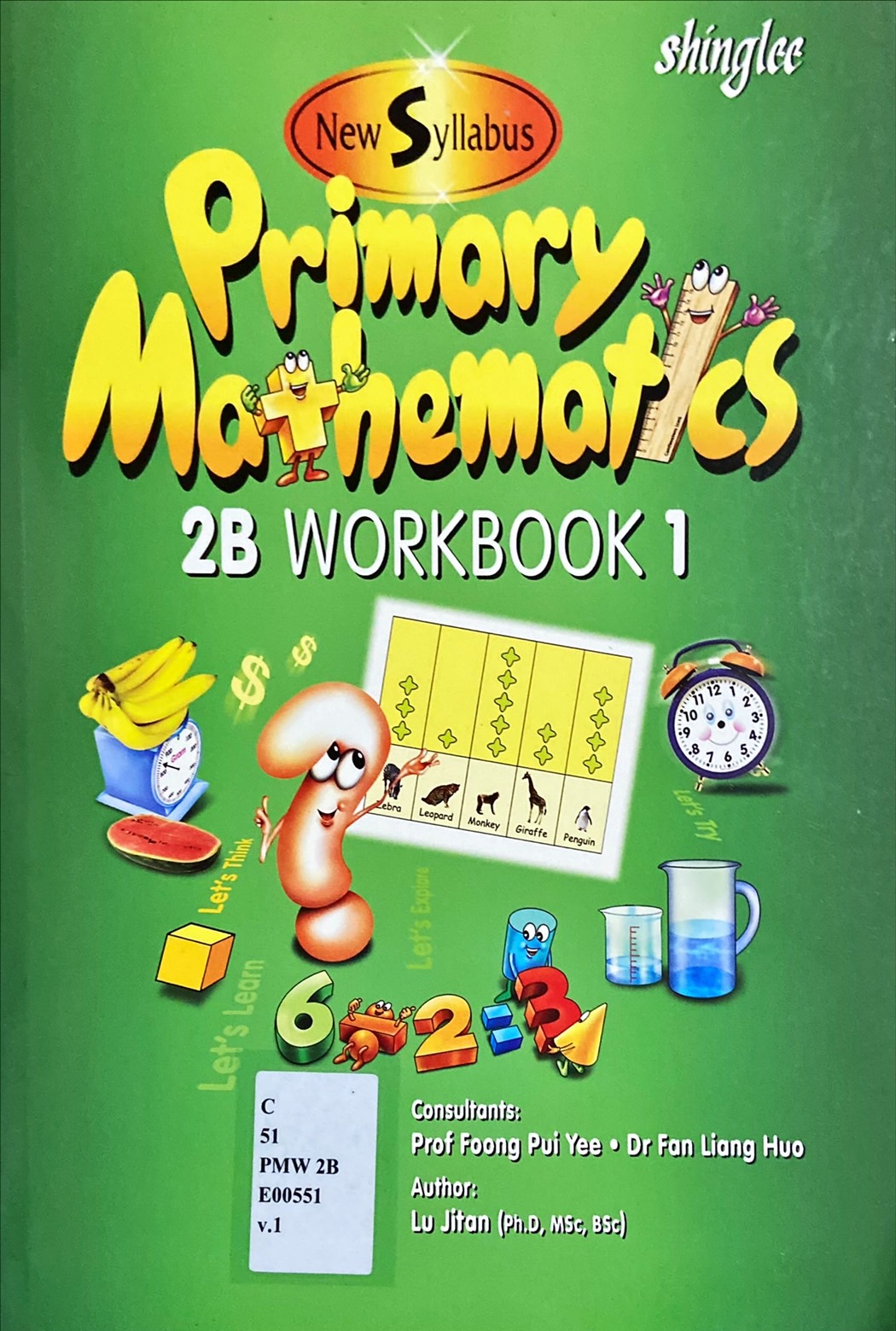 Primary mathematics 2B : workbook 1