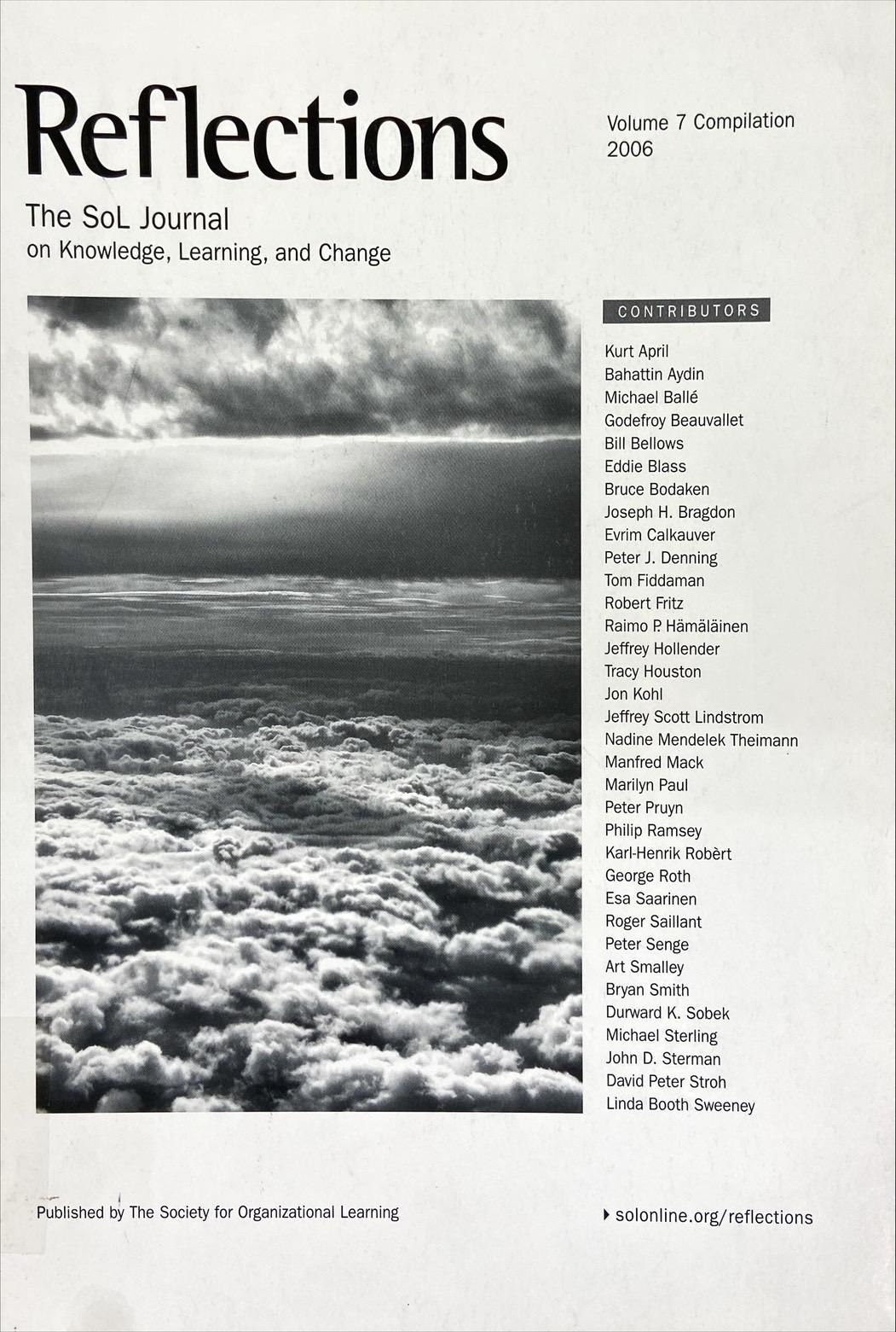 Reflections volume 7 : The sol journal on knowledge, learning, and change