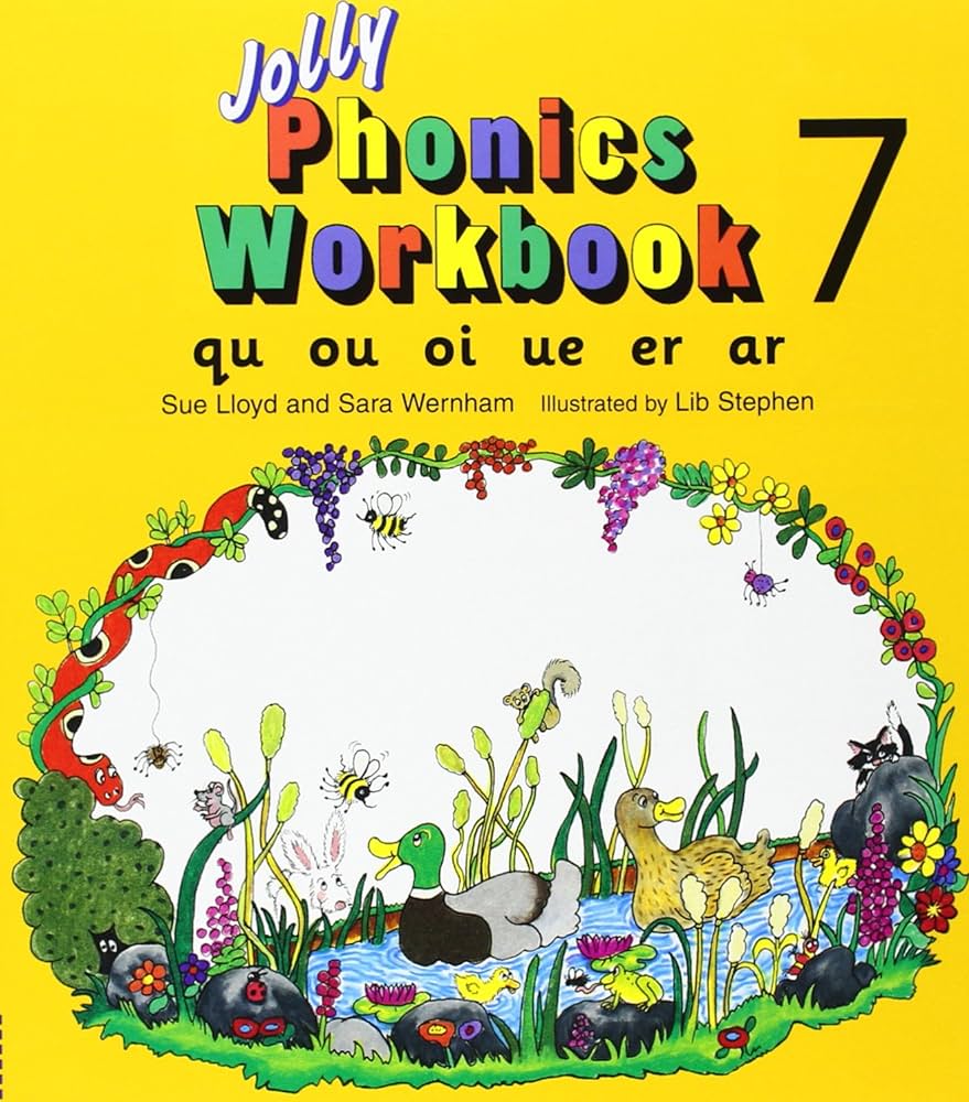 Phonics workbook 7 : qu ou oi ue er ar