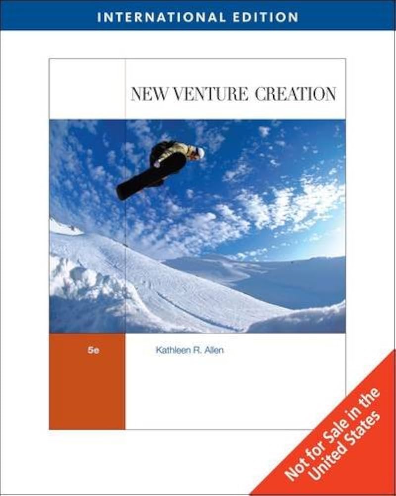 New venture creation international edition
