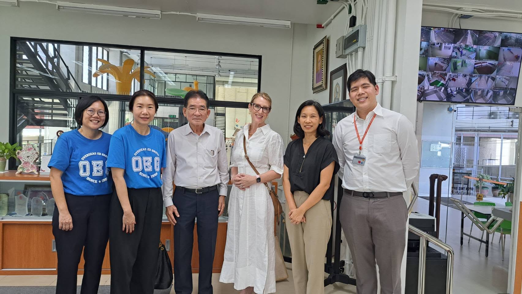 ต้อนรับคณะผู้แทนจาก Botany Downs Secondary College ประเทศนิวซีแลนด์